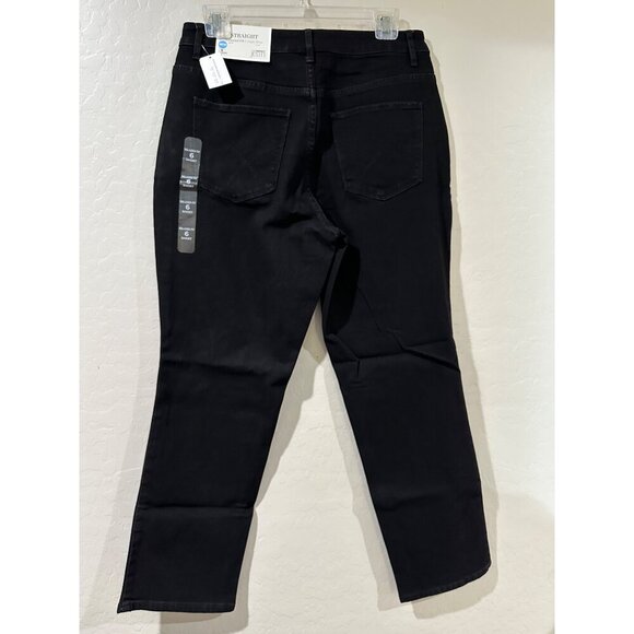 Christopher & Banks Straight Relaxed Fit High-Rise size 6 Short NWT - Picture 2 of 8